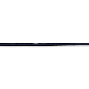 Gumová šňůrka [Ø 3 mm] – noční modrá, 