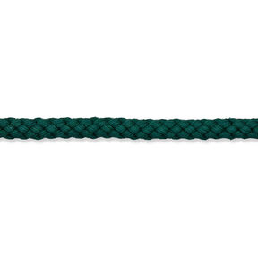 Bavlněná šňůrka [Ø 7 mm] – tmavě zelená, 