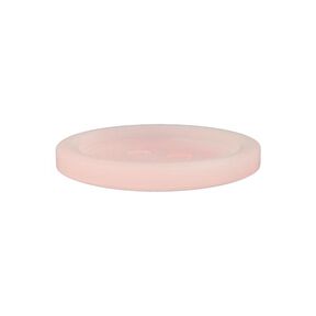 Plastový dvoudírkový knoflík Basic - růžová, 