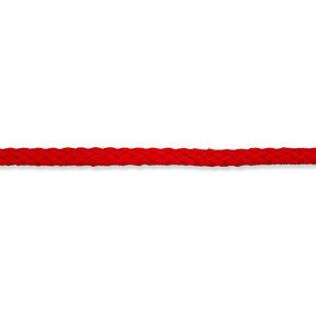Bavlněná šňůrka [Ø 5 mm] – červená, 
