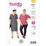 Šaty / Tričko,Burda 6018 | 44 - 54,  thumbnail number 1