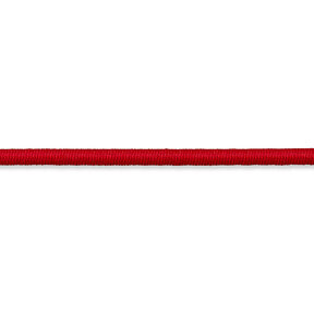 Gumová šňůrka [Ø 3 mm] – červená, 