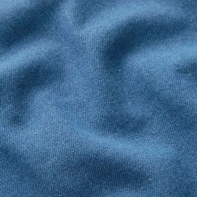 Střední strečová bavlněná džínovina – džínově modrá, 
