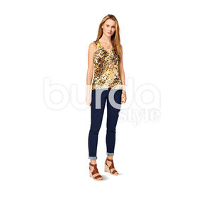 Top, Burda 6501, 