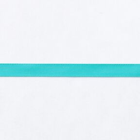 Saténová stuha [9 mm] – modrá aqua, 