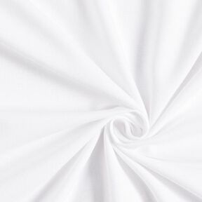 Bavlněný flanel Jednobarevné provedení – bílá, 