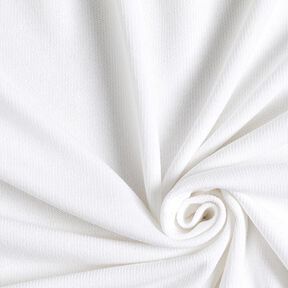 Bavlněná pletenina – bílá, 