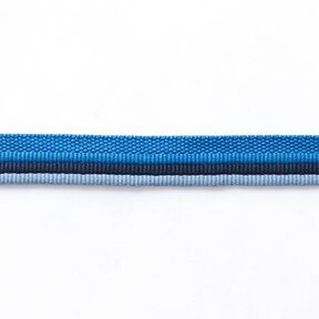 Paspulka Trio [ 15 mm ] – modrá aqua/holubí modrá, 