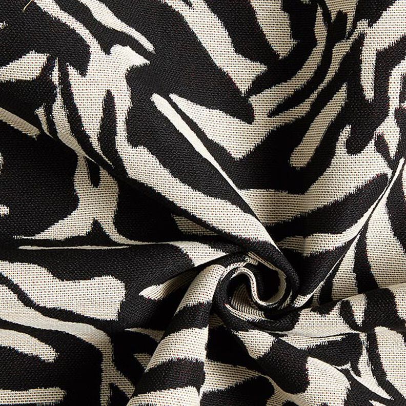 Žakárový gobelín Zebra – černá/bílá,  image number 3