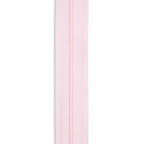 Nekonečný zip [3 mm] Plast – světle růžová, 