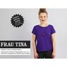 FRAU TINA – ležérní jednoduché tričko s krátkým rukávem, Studio Schnittreif | XS - XXL,  thumbnail number 1