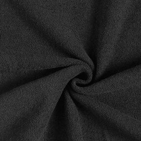 Bavlna Teplákovina Terry Fleece – černá, 