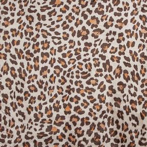 Hebký fleece Velký leopard – přírodni/černohnědá, 