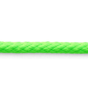 Anoraková šňůra [Ø 4 mm] – zelená neonová, 