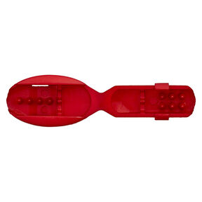 Koncovka na šňůrky Clip [Délka: 25 mm] – červená, 
