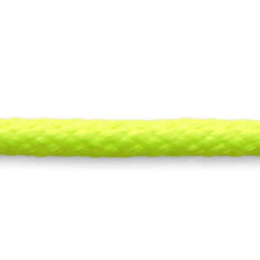 Anoraková šňůra [Ø 4 mm] – žlutá neonová, 