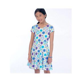 Dívčí šaty, McCalls 7079 | 128 - 152 | 140 - 158, 