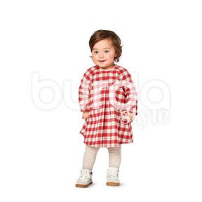 Šaty pro miminka | halenka | kalhotky, Burda 9348 | 68 - 98, 