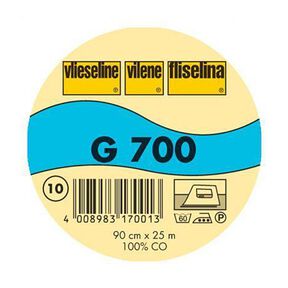 G 700 Tkaná vložka | Vlieseline – černá, 