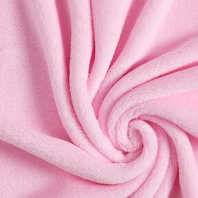 Hebký fleece – světle růžová, 