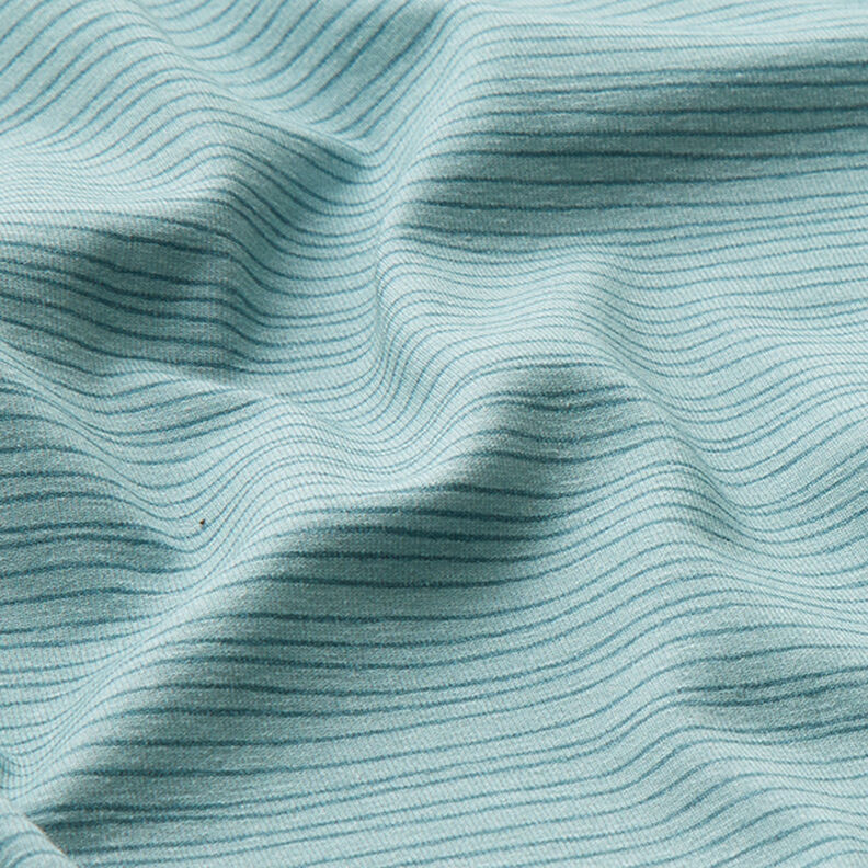 Úzké proužky z bavlněného žerzeje – holubí modrá,  image number 2
