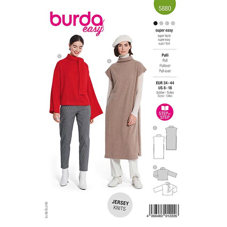 svetr | Burda 5880 | 34-44,  image number 1