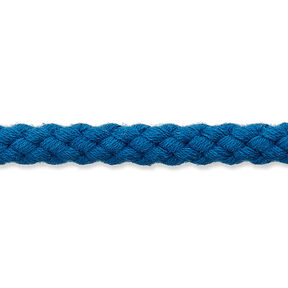 Bavlněná šňůrka [Ø 7 mm] – namornicka modr, 