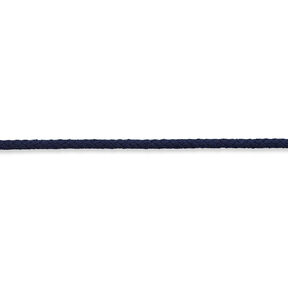 Bavlněná šňůrka [Ø 3 mm] – namornicka modr, 