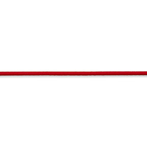 Gumová šňůrka [Ø 3 mm] – červená, 
