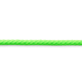 Anoraková šňůra [Ø 4 mm] – zelená neonová, 
