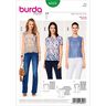 Top / halenka, Burda 6525,  thumbnail number 1