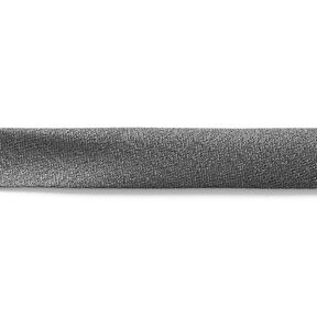 Šikmý proužek Metalický [20 mm] – černá, 