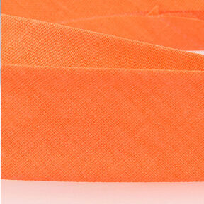 Šikmý proužek Polycotton [20 mm] – zářivě oranžová, 
