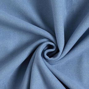 Kabátová tkanina z recyklovaného polyesteru – džínově modrá, 