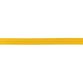 Elastická lemovací stuha lesklý [15 mm] – hořčicove žlutá, 