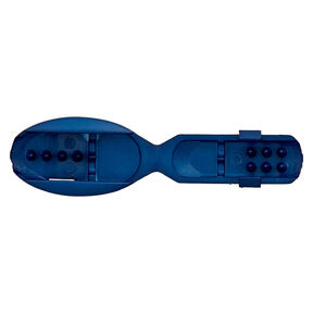Koncovka na šňůrky Clip [Délka: 25 mm] – modrá, 