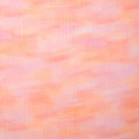 Lehká tencelová batika – broskvově oranžová, 