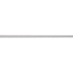 Gumová šňůrka [Ø 3 mm] – světle šedá, 