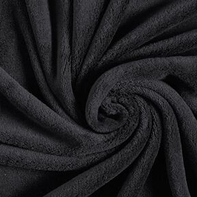 Hebký fleece – černá | Zbytek 80cm, 