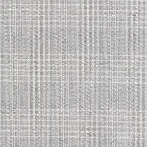 Lehká bavlněná tkanina – světle šedá/bílá | Zbytek 70cm, 