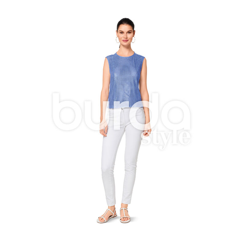 Top / halenka, Burda 6525,  image number 2