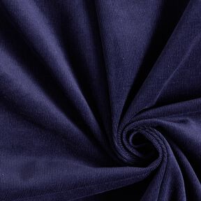 Jemný strečový manšestr – namornicka modr | Zbytek 70cm, 