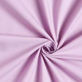 Bavlněný popelín Jednobarevné provedení – pastelove šeříková | Zbytek 50cm, 