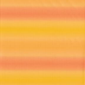 Barevný přechod na pláštěnkové látce – sluníčkově žlutá/oranžová, 