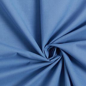 Bavlněný batist jednobarevný – džínově modrá, 