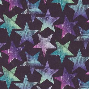 Softshell hvězdy – švestková/světle fialova, 